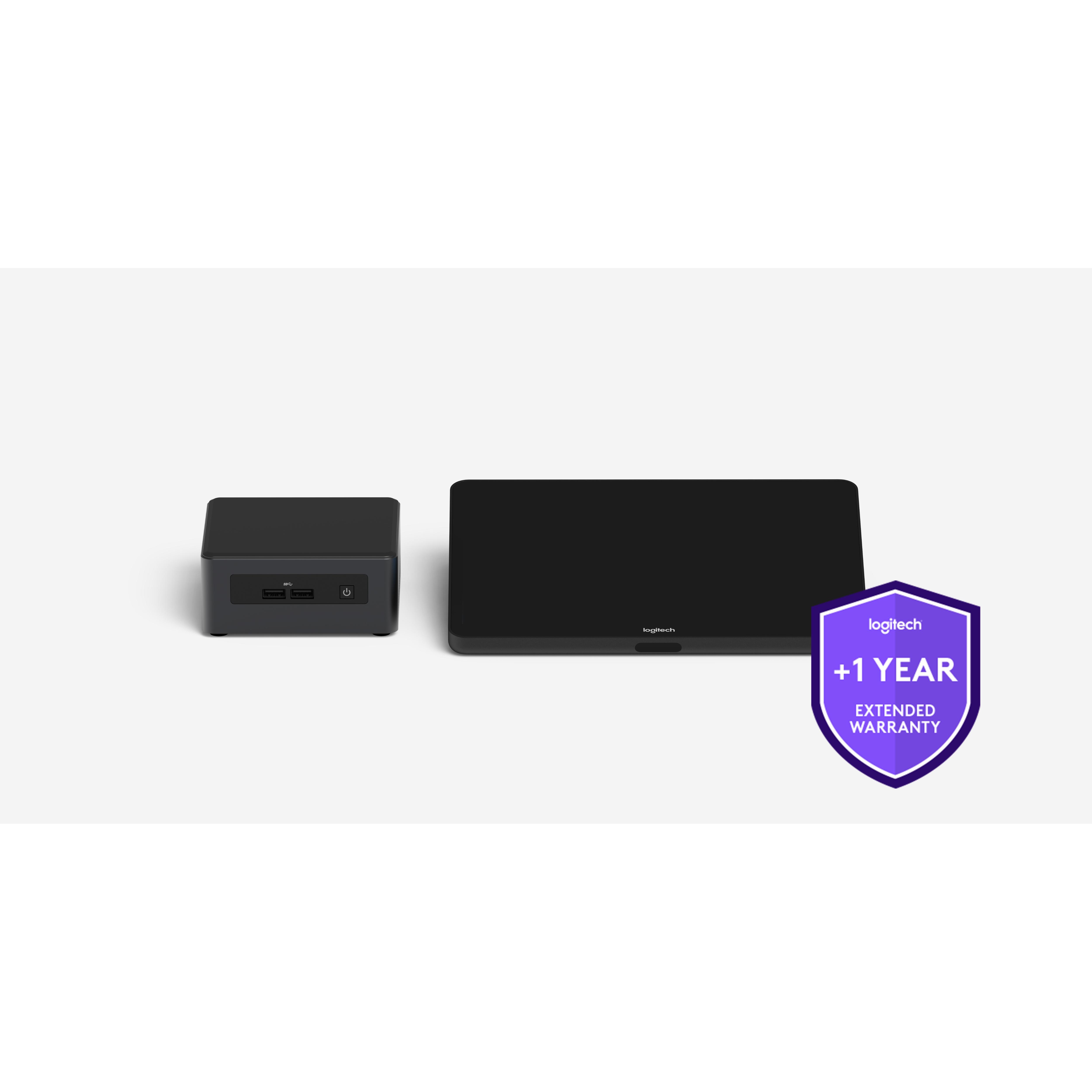 Logitech One year extended warranty for base room solution with Tap
