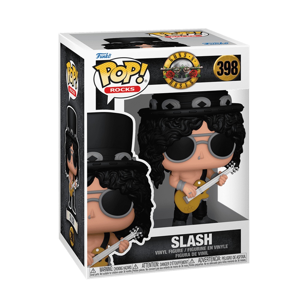 FUNKO POP! GUNS N' ROSES - SLASH SIN CAMISETA, 80484, Nº398, PRODUCTO CON LICENCIA OFICIAL