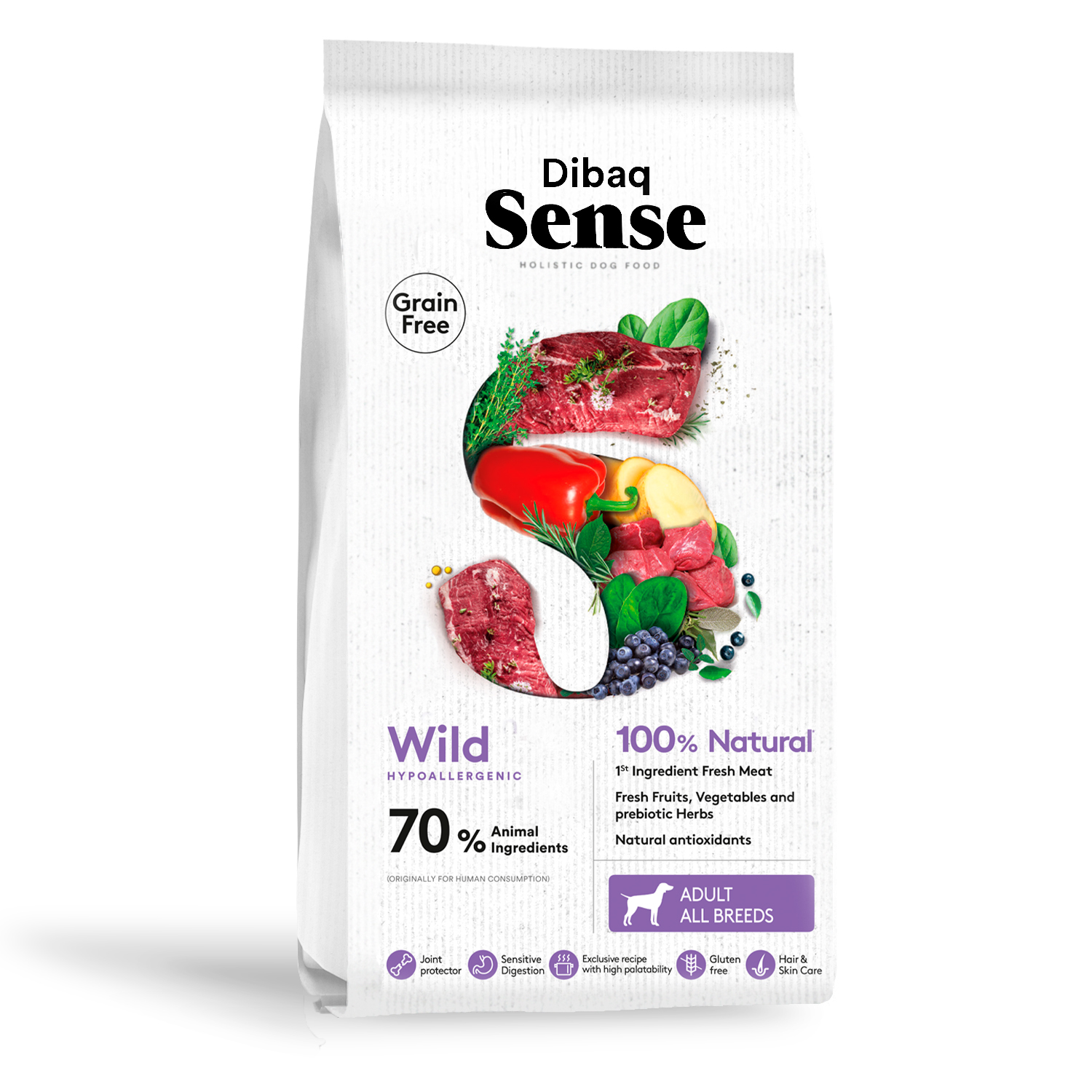 Dibaq Sense Grain Free Jabalí y Ciervo Formato 2 Kg