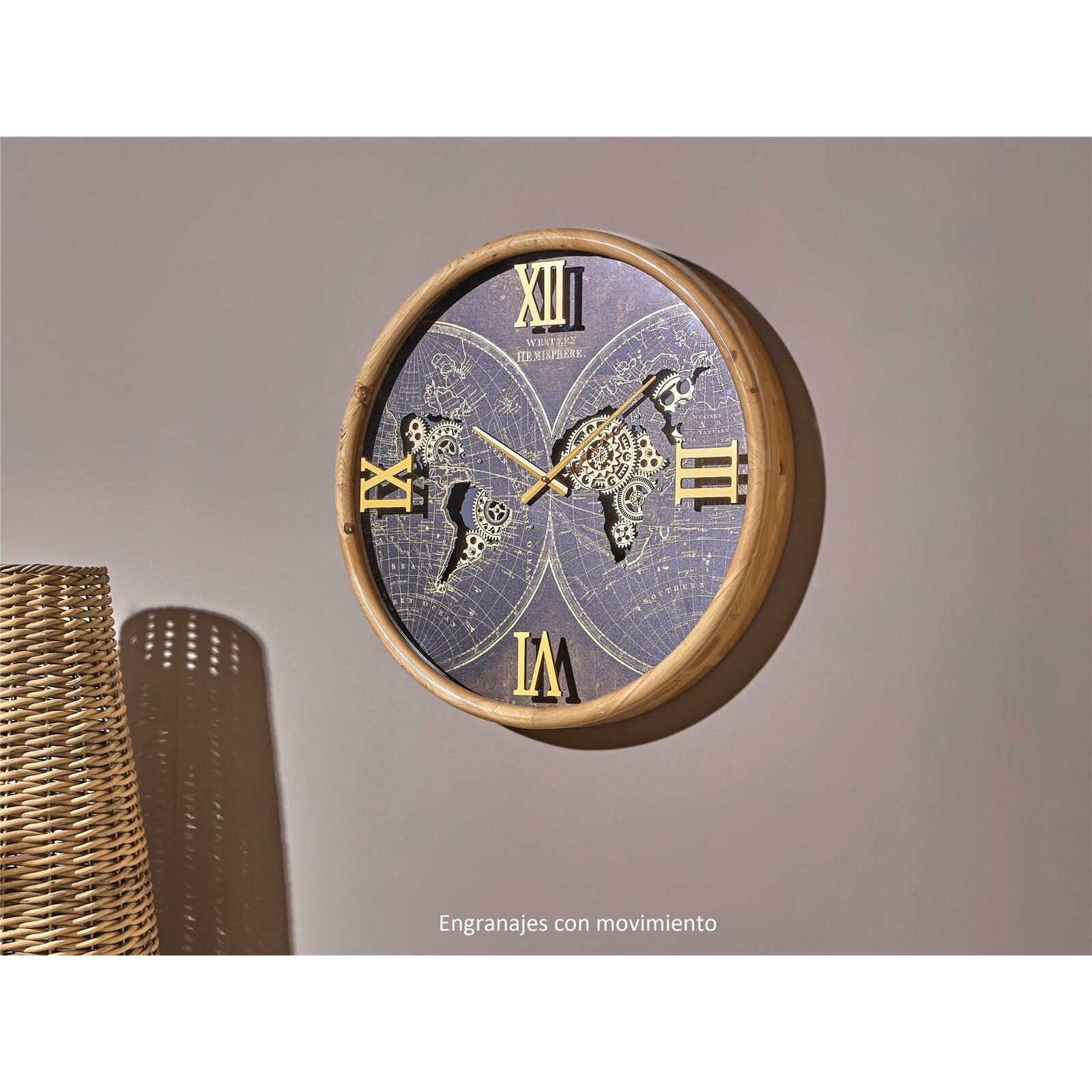 Reloj mecanismo pared "western hemisfere" 62d. cms. 62dx9 cms. El mejor complemento para tu hogar lo encontrarás aquí.