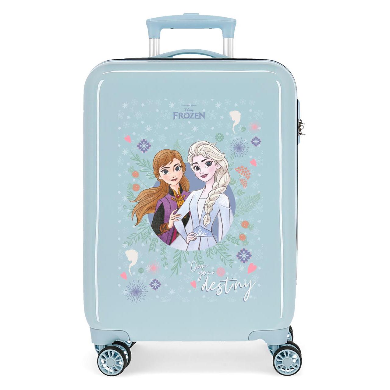 Disney Frozen Maleta De Cabina ABS Rígida Own Your Destiny Azul