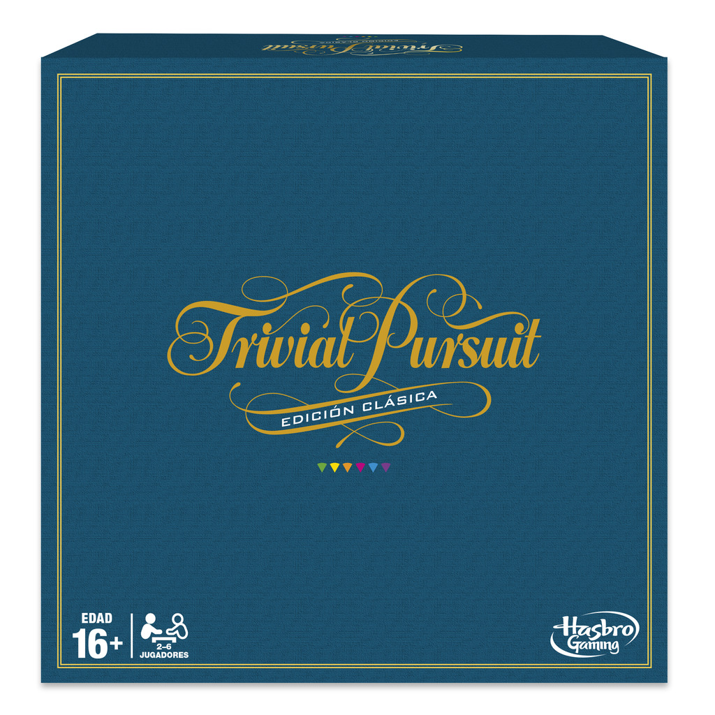 Hasbro - Trivial clásico- Versión en español - Juego de mesa - Hasbro Gaming  - ADULTO+