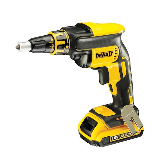 DEWALT DCF620D2-QW - Atornillador Panel yeso sin escobillas XR 18V