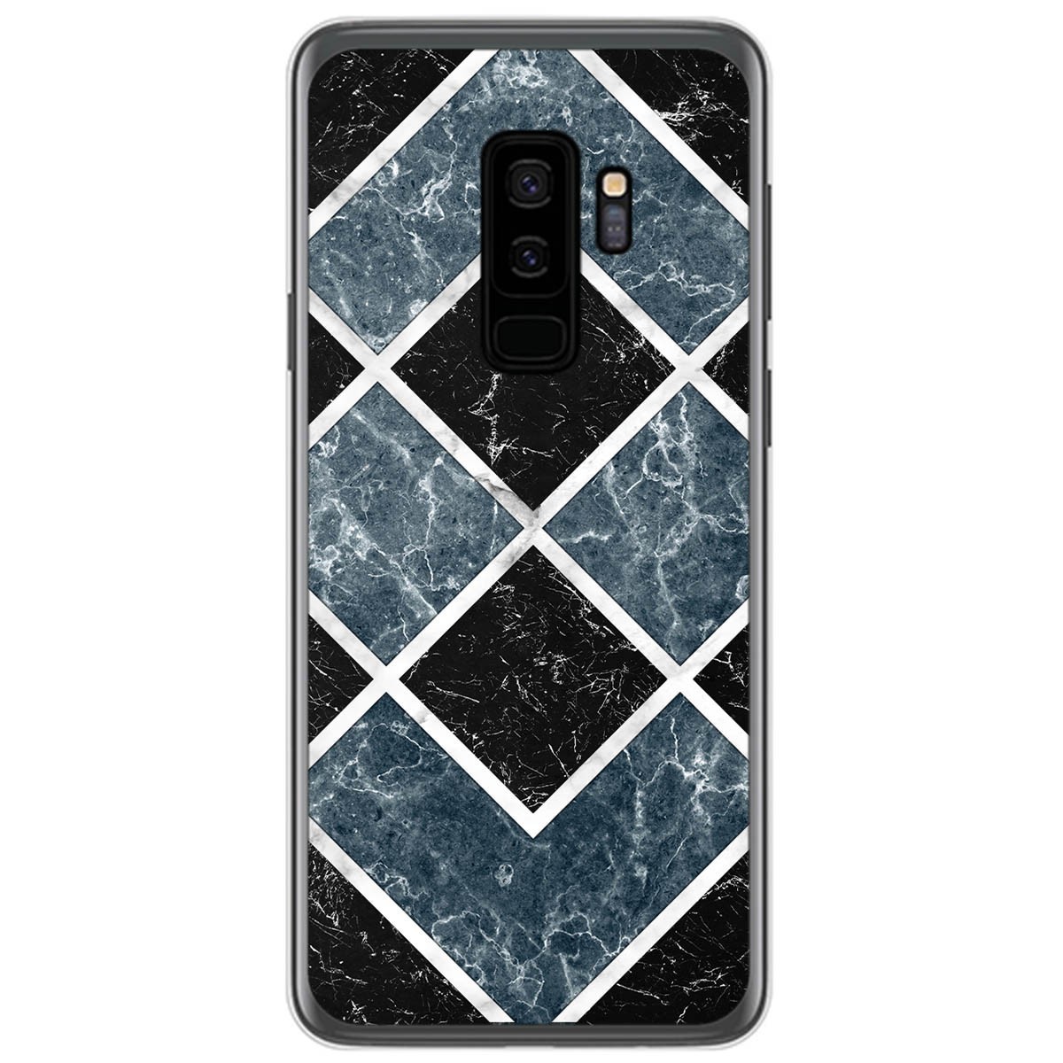 Tumundosmartphone Funda Gel Tpu para Samsung Galaxy S9 Plus diseño Mármol 06 Dibujos