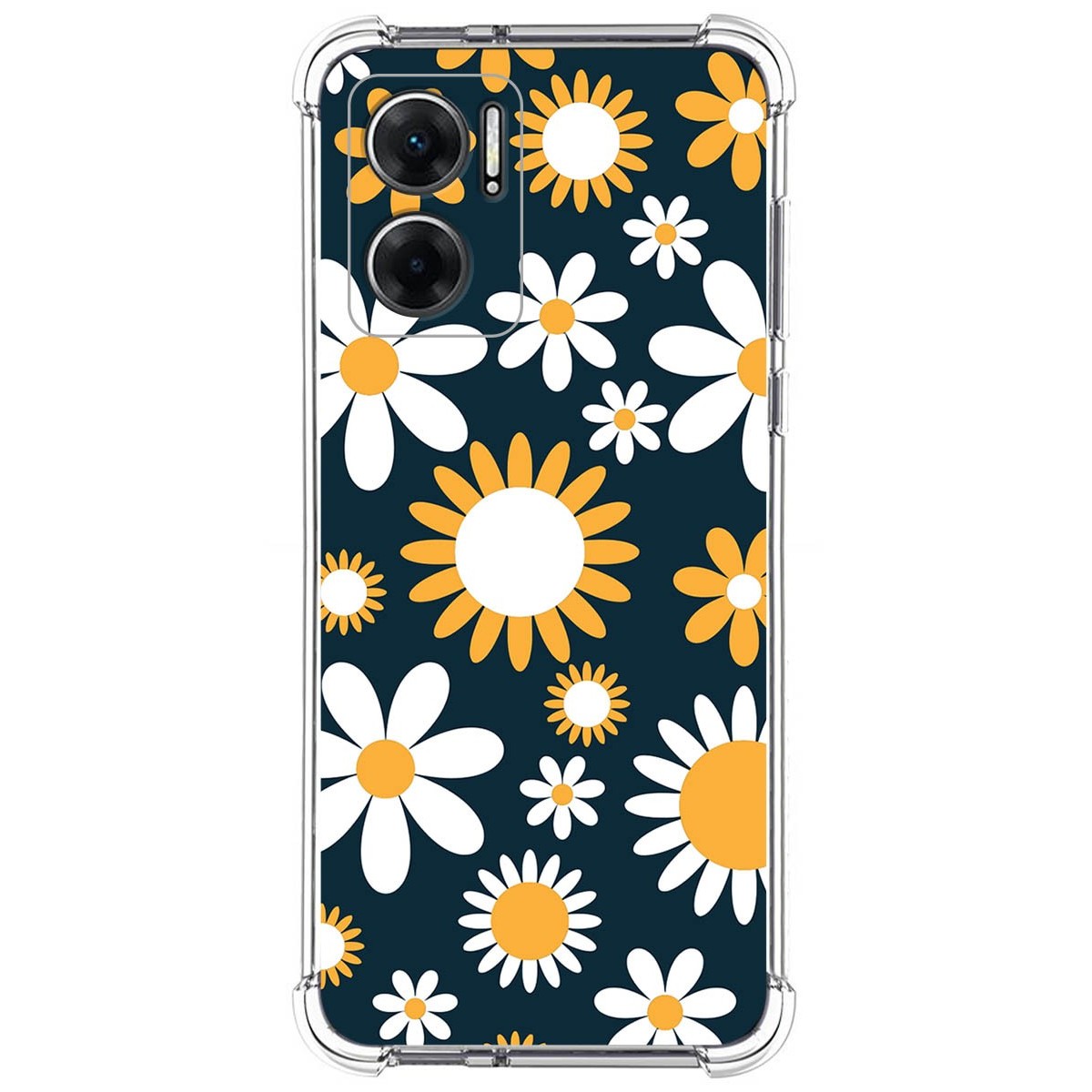 Funda Silicona Antigolpes para Xiaomi Redmi 10 5G diseño Flores 08 Dibujos