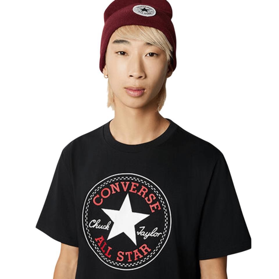 Camiseta Converse Chuck Patch Negra 10025459-A01