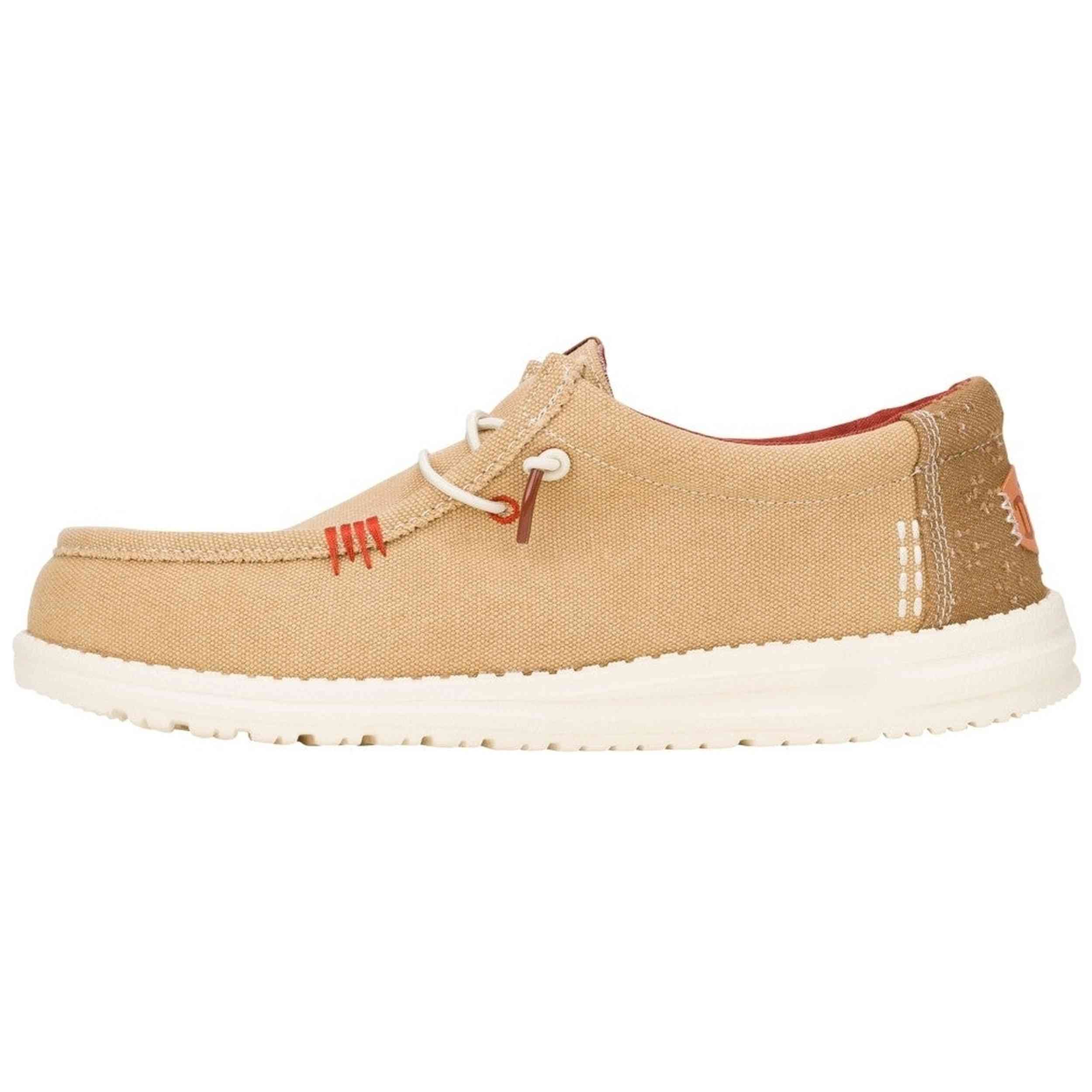 Zapatillas Hey Dude modelo HD43084-0OE para hombre y mujer en color Beige