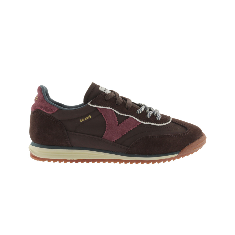 Victoria Saturno Zapatillas de nylon con piezas de color y serraje y suela en sierra 1158113