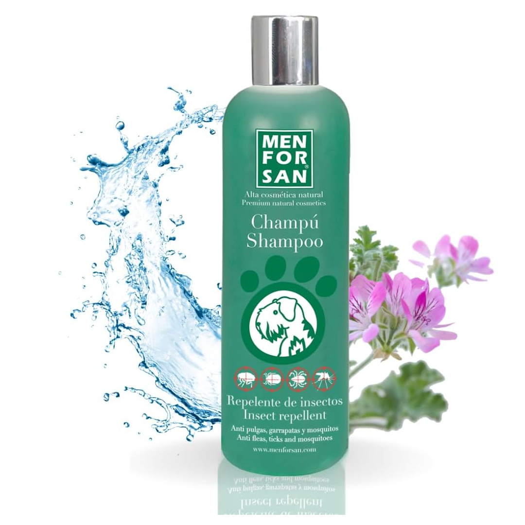 Menforsan Champu para perros Repelente Con Citronela 300Ml.