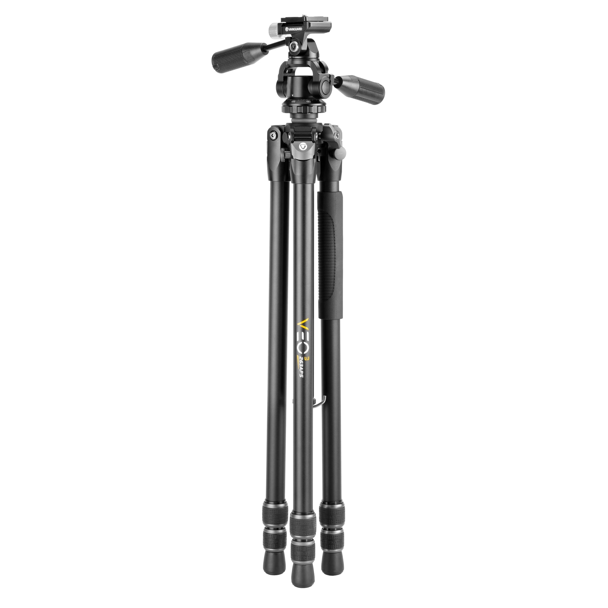 Vanguard Veo 3 263APS - Trípode de aluminio, rótula de 3 vías