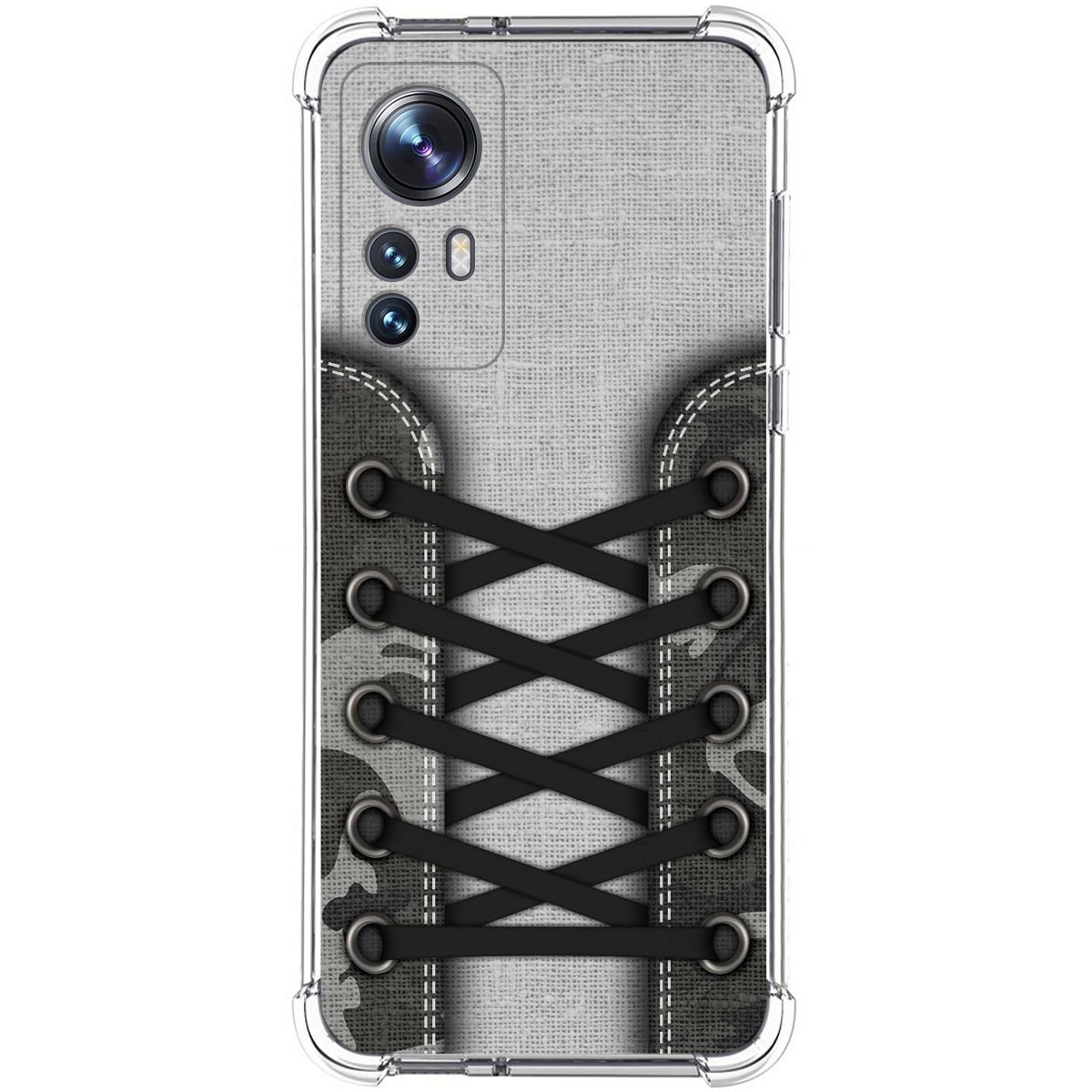 Funda Silicona Antigolpes para Xiaomi 12 / 12X 5G diseño Zapatillas 16 Dibujos
