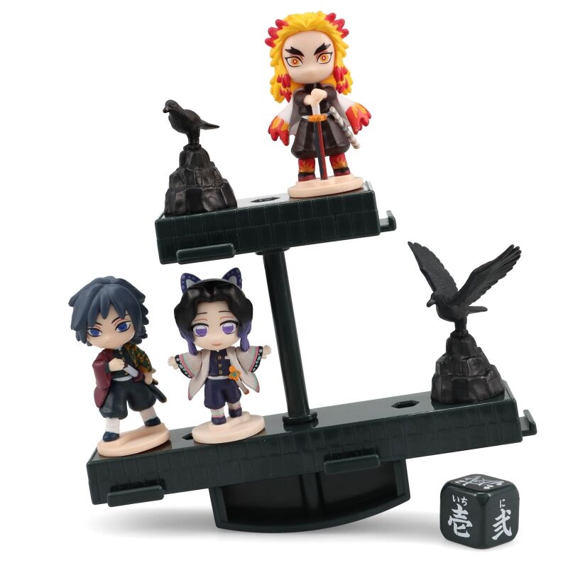 EXCLUSIVO REDSTRING. Set de figuras + Juego de mesa Demon Slayer: Kimetsu no Yaiba Balancing Vol. 3