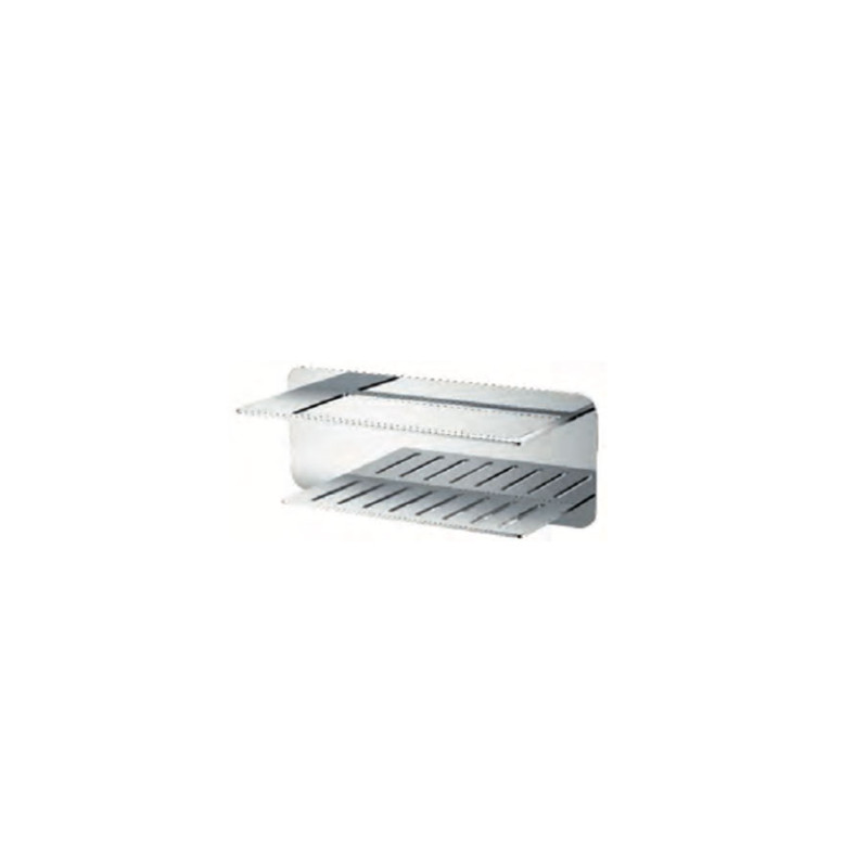 Imex Bethari ADT009 jabonera moderna de acero inoxidable S304 con acabado cromado