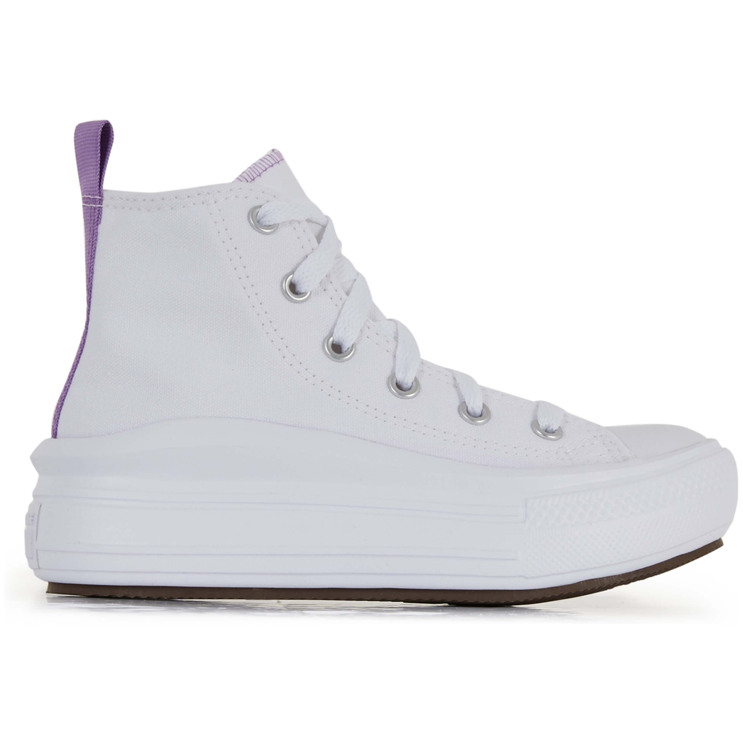 Calzado Converse modelo Chuck Taylor All Star Move en color Blanco