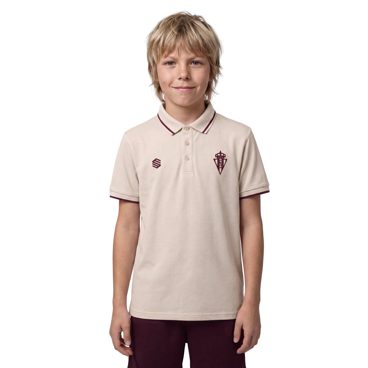 SIROKO - Polo manga corta fútbol para Niños Siroko RSG Travel Polo Player K_