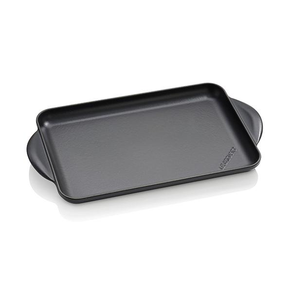 Parrilla Lisa Rectangular de Hierro Fundido Le Creuset para Cocinar a la Plancha, Apta para Todo Tipo de Calor, Incluye Horno y Barbacoa