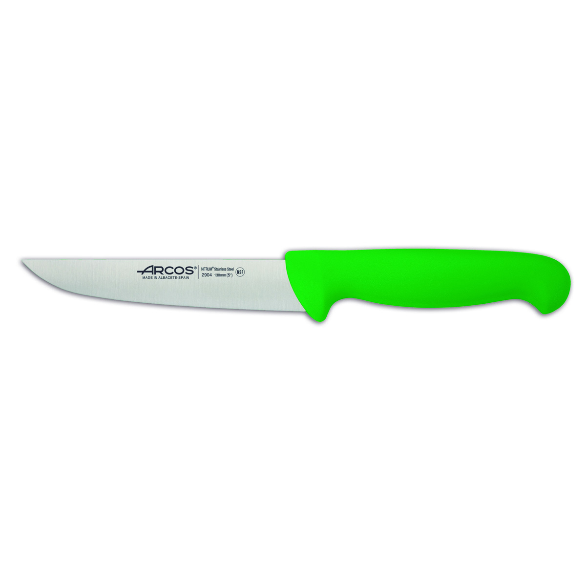 Cuchillo de Cocina Arcos Colour - Prof 290421 de Acero Inoxidable Nitrum y Mango Ergonómico de Polipropileno Verde