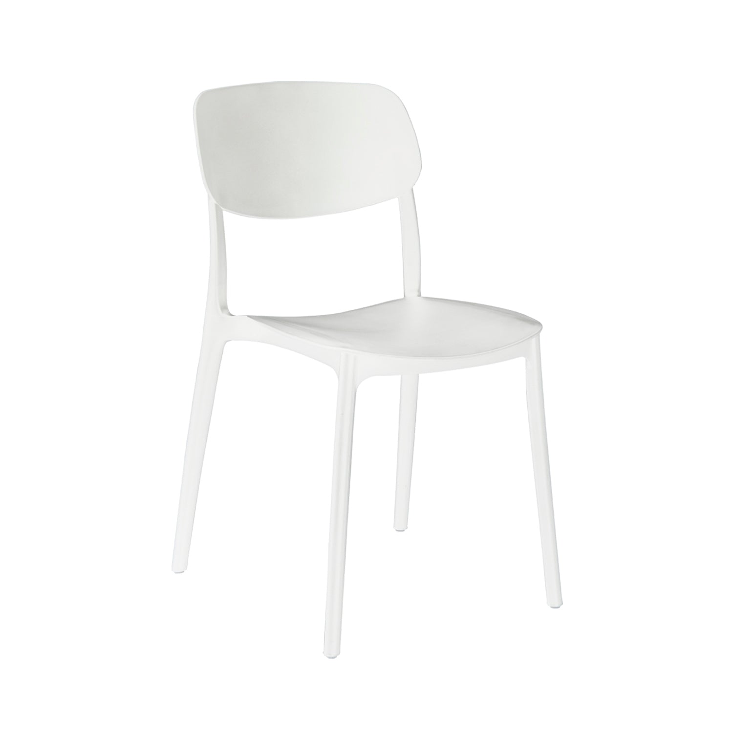 Set de 4 sillas dixie  blanco para hogar moderno mueble de almacenaje  - Homekit