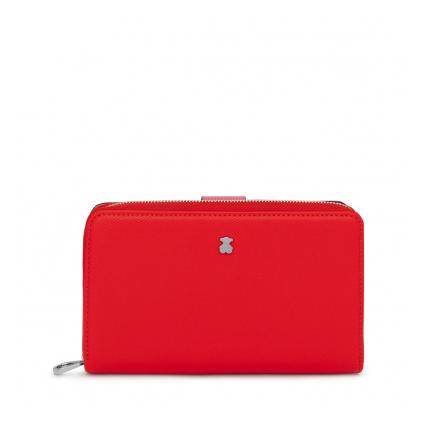 TOUS 295901125 BILLETERA M. NEW DUBAI SAF. TRI-ROJO 2001689817 TOUS - ACCESORIOS 295901125