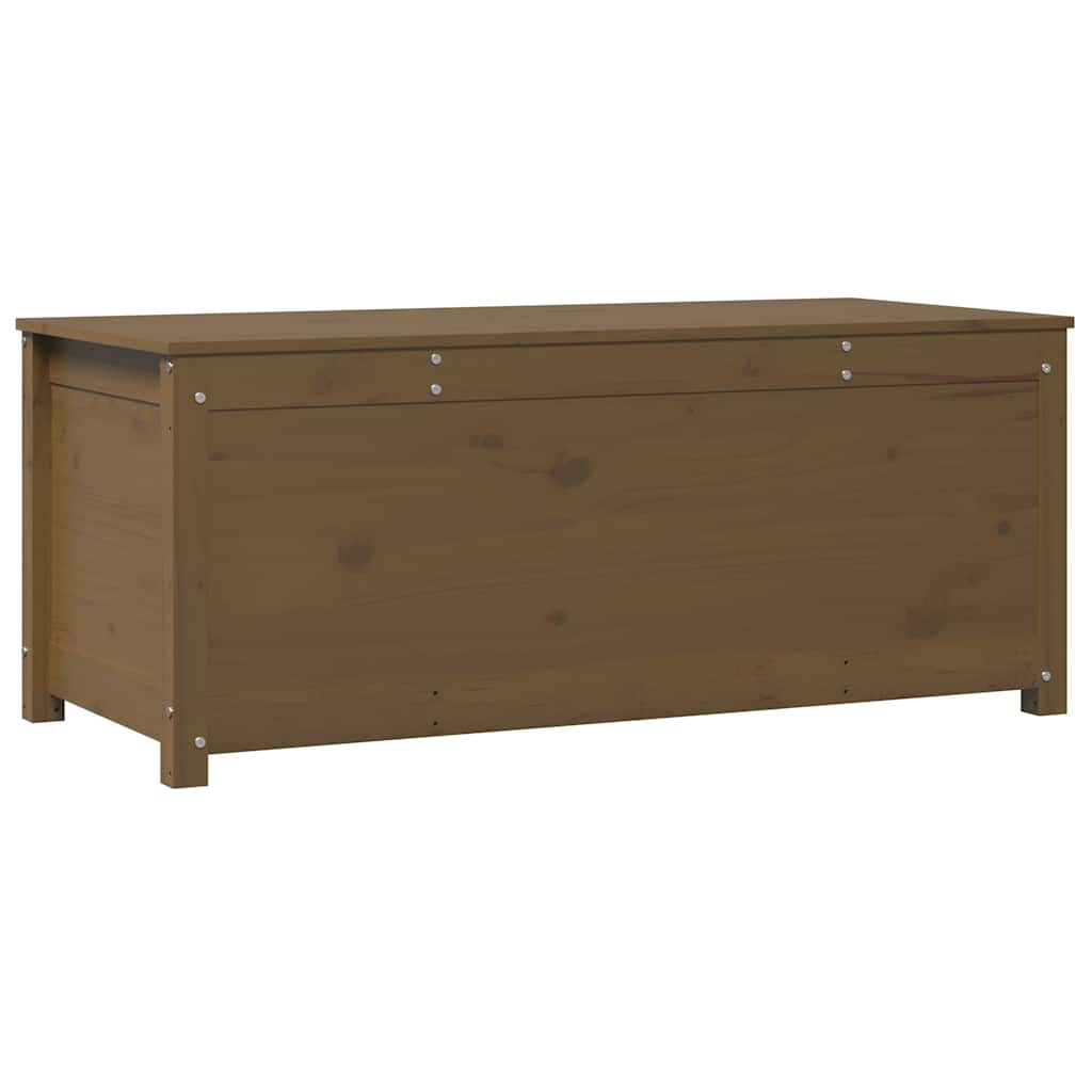 vidaXL Caja de Almacenaje Baúl de Herramientas Arcón Madera Maciza de Pino Multitalla