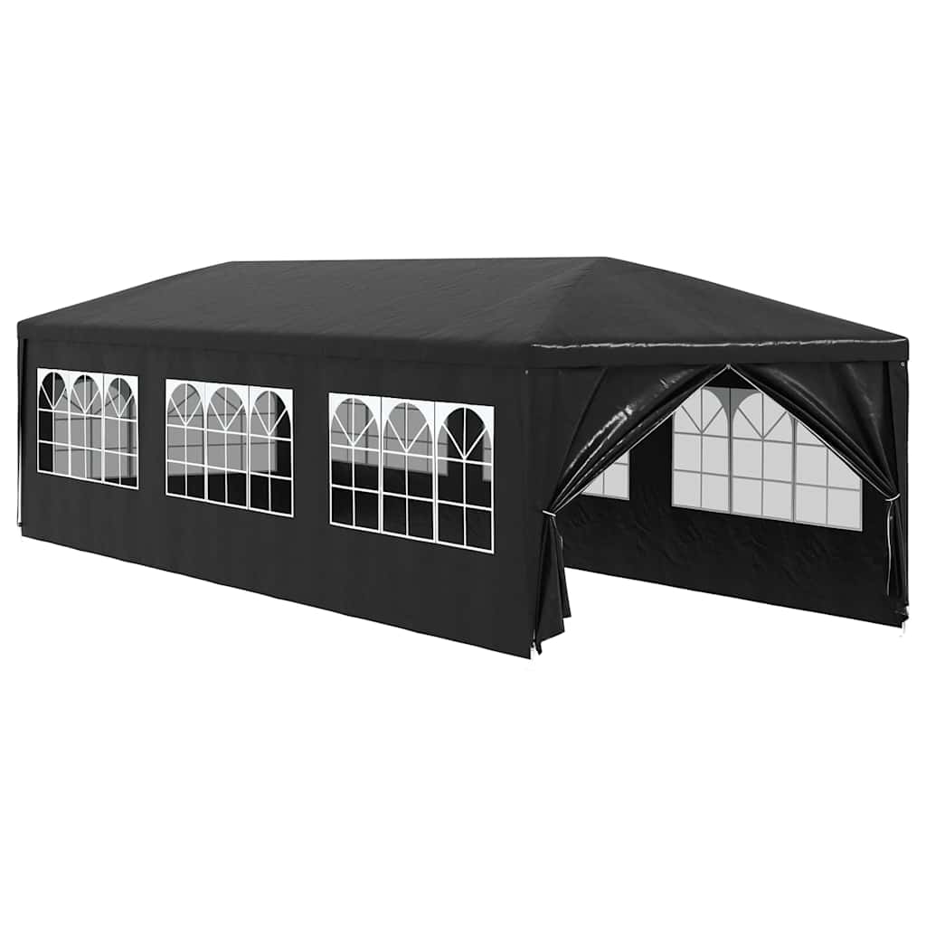 vidaXL Carpa para fiestas gris antracita 3x9 m