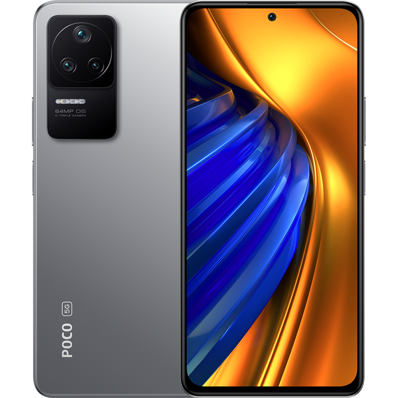 Xiaomi Poco F4 5G 6GB/128GB Dual Sim Plata