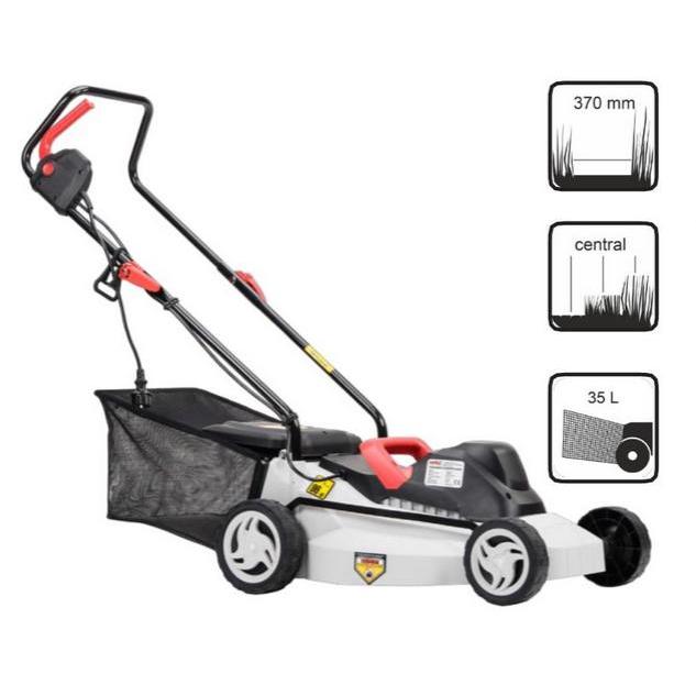 NAC NEW AMERICAN CONCEPT LE15-37-PB-S Cortacésped eléctrico, cortadora de césped eléctrica
