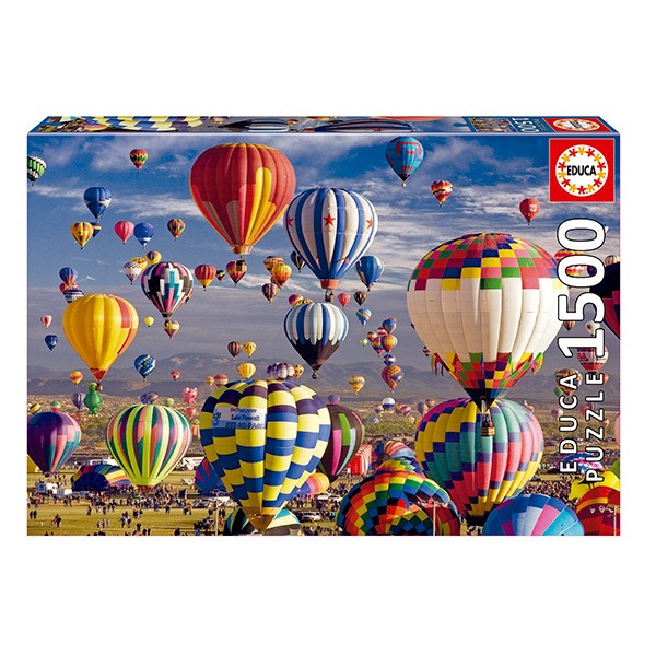 Puzzle 1500 Piezas Globos Aerostáticos.
