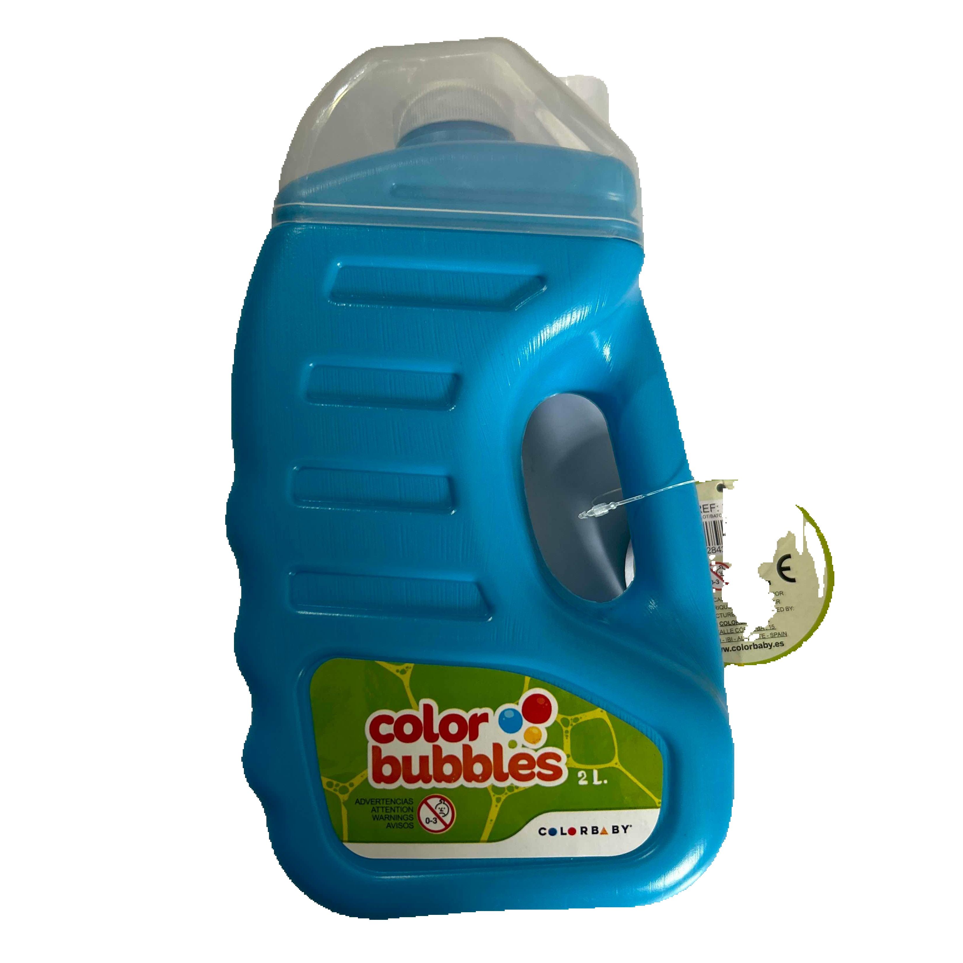Color Baby Color Bubbles Botella Liquido Pompas 2 Litros - Juego Al Aire Libre