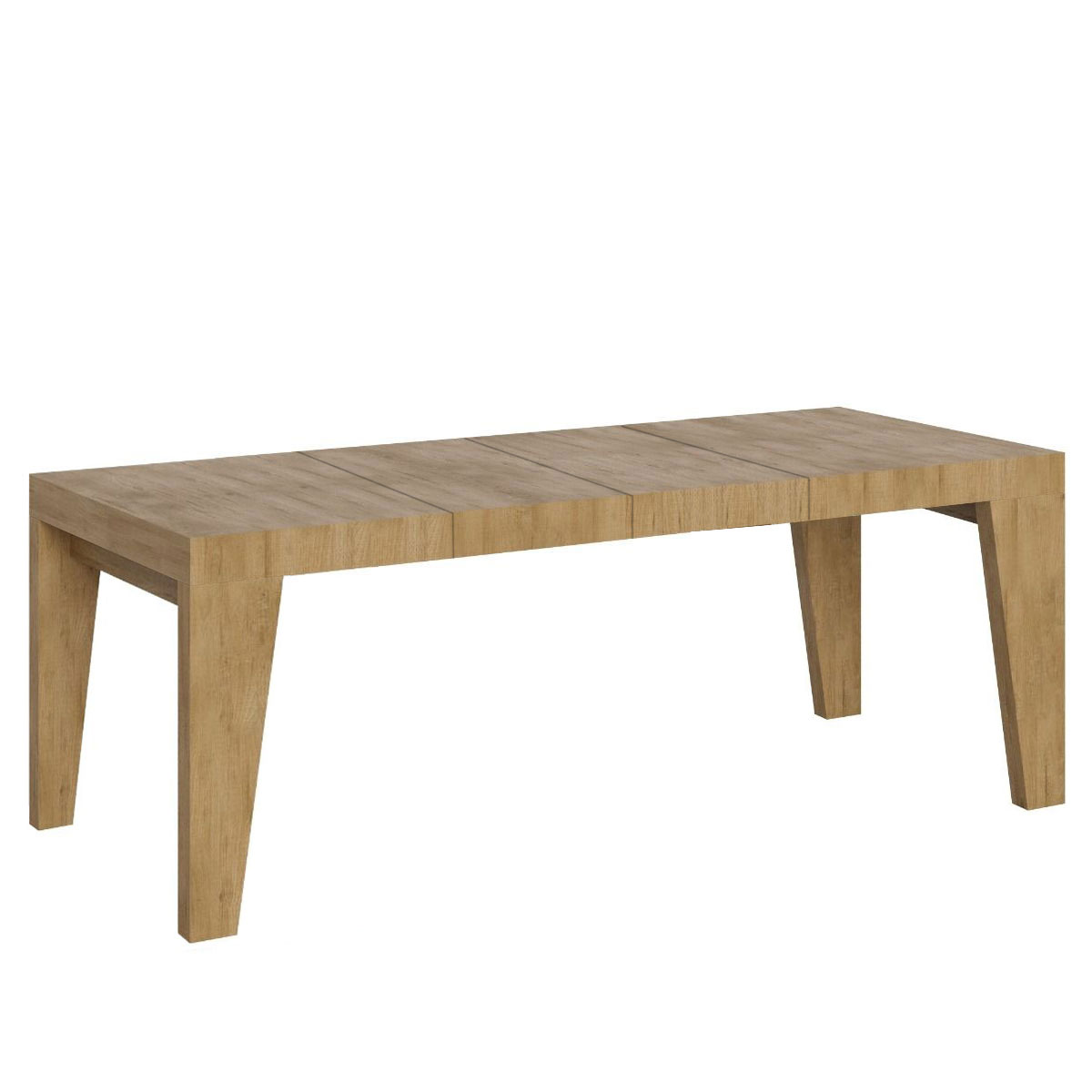 Mesa extensible 180/440x90 cm Naxy Premium roble natural - Itamoby