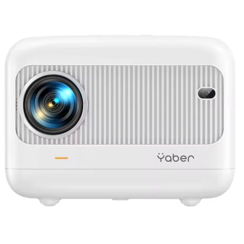 YABER Mini proyector modelo E1 de Yaber de 9500 lumens con wifi 6, altavoz bluetooth.