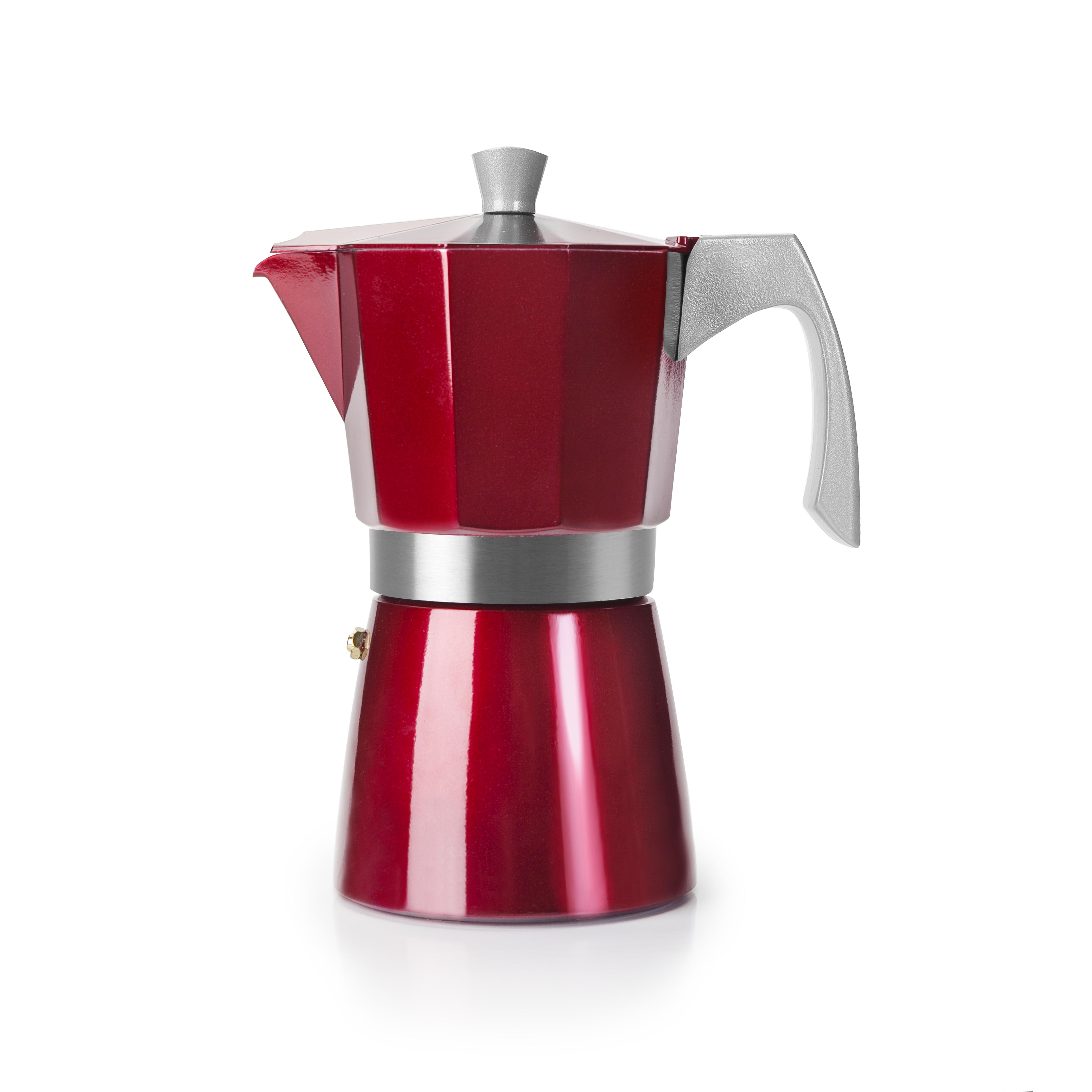 IBILI REF.623212 CAFETERA EXPRESS EVVA RED 12 TAZAS