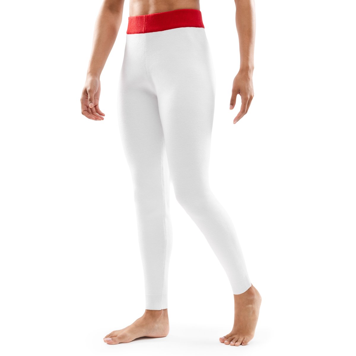 SIROKO - Pantalón de punto para nieve para mujer Siroko Innsbruck-W White_
