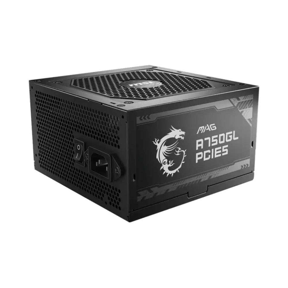 Fuente Alimentación MSI MAG A750GL PCIE5 750W 80 PLUS Gold Modular