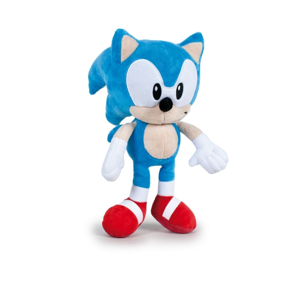 Sega - Peluche Sonic 30 cm - Producto Original Certificado - Figura de Felpa Super Suave, Sonic Nintendo - XOCOTŌ®
