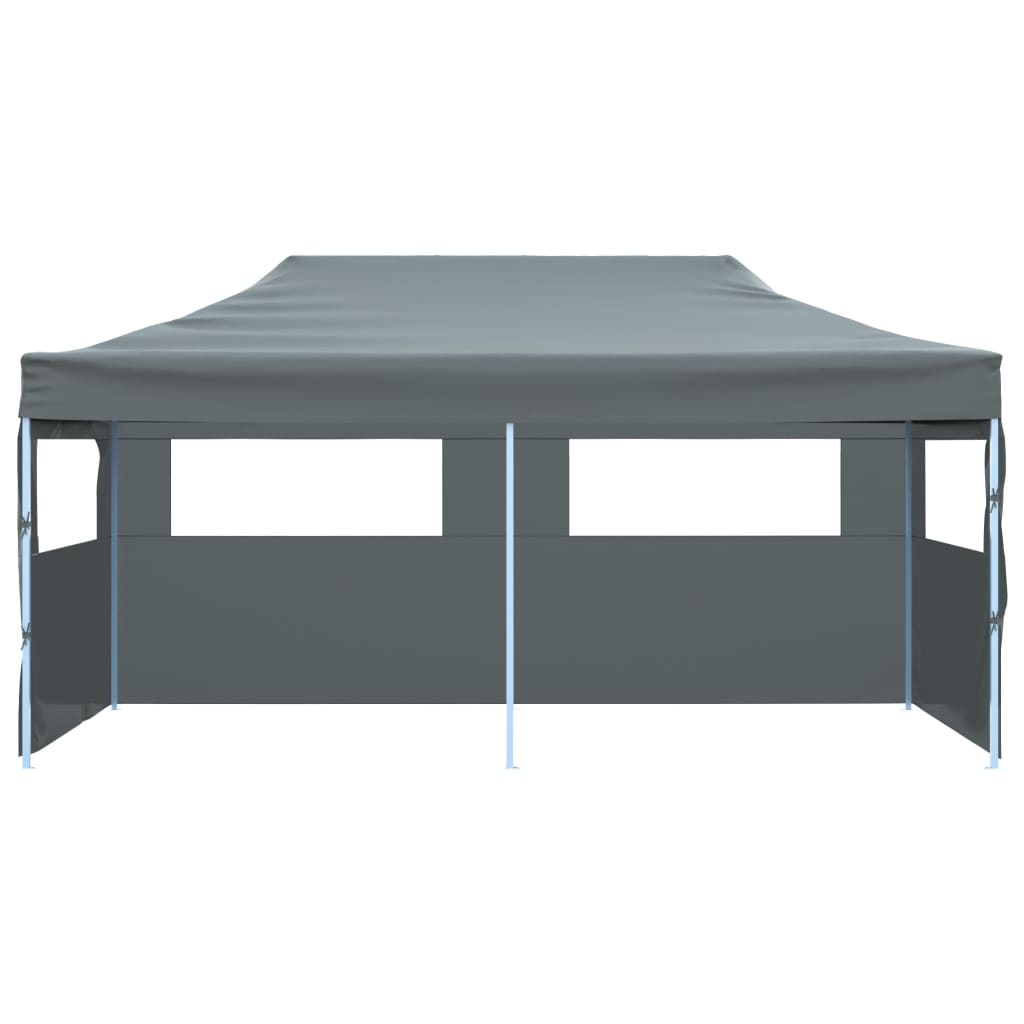 vidaXL Carpa de Jardín para Eventos Acero y Poliéster Tienda de Fiesta Color Azul,  Antracita,  Crema y mas