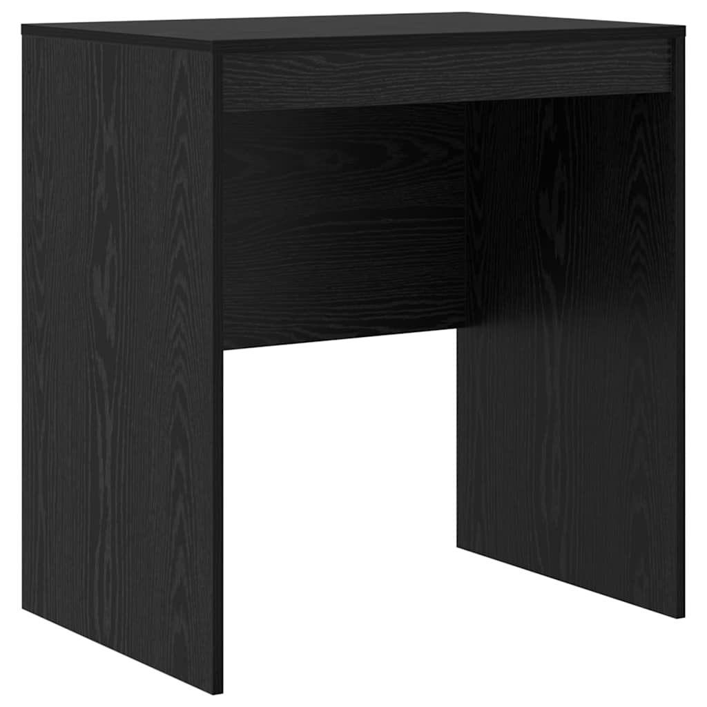 vidaXL Escritorio Roble Negro 70 x 50 x 76 cm