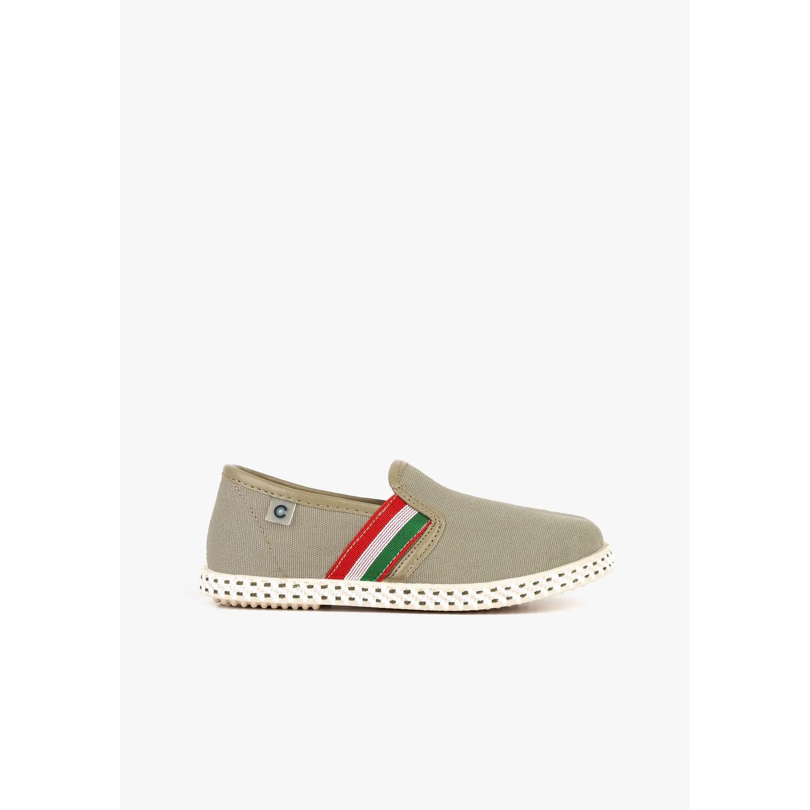 Conguitos - Zapatos de Niño Lona Kaki para Niño