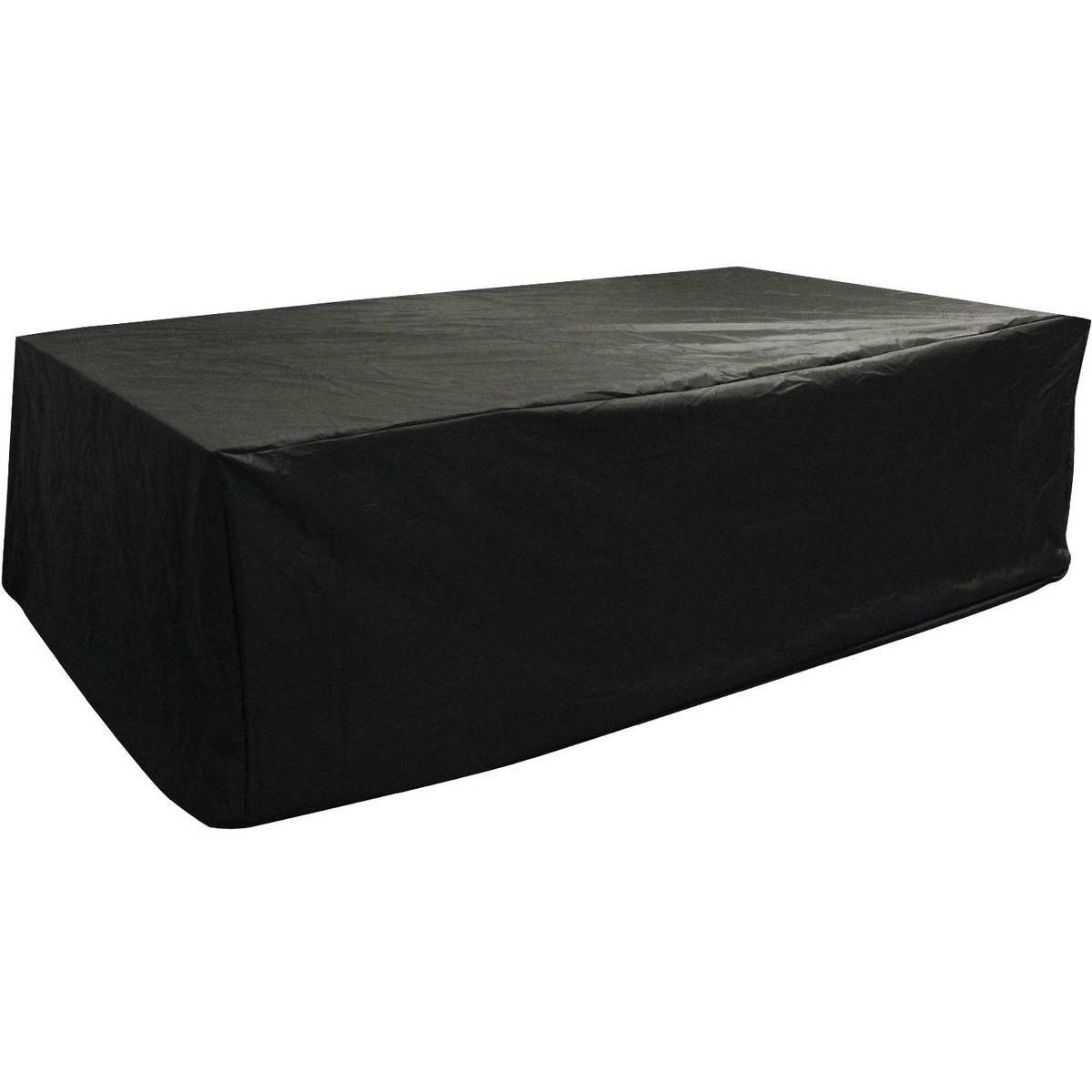 Habitat y Jardin - Funda de protección para salón de jardin Cordoba - Negro
