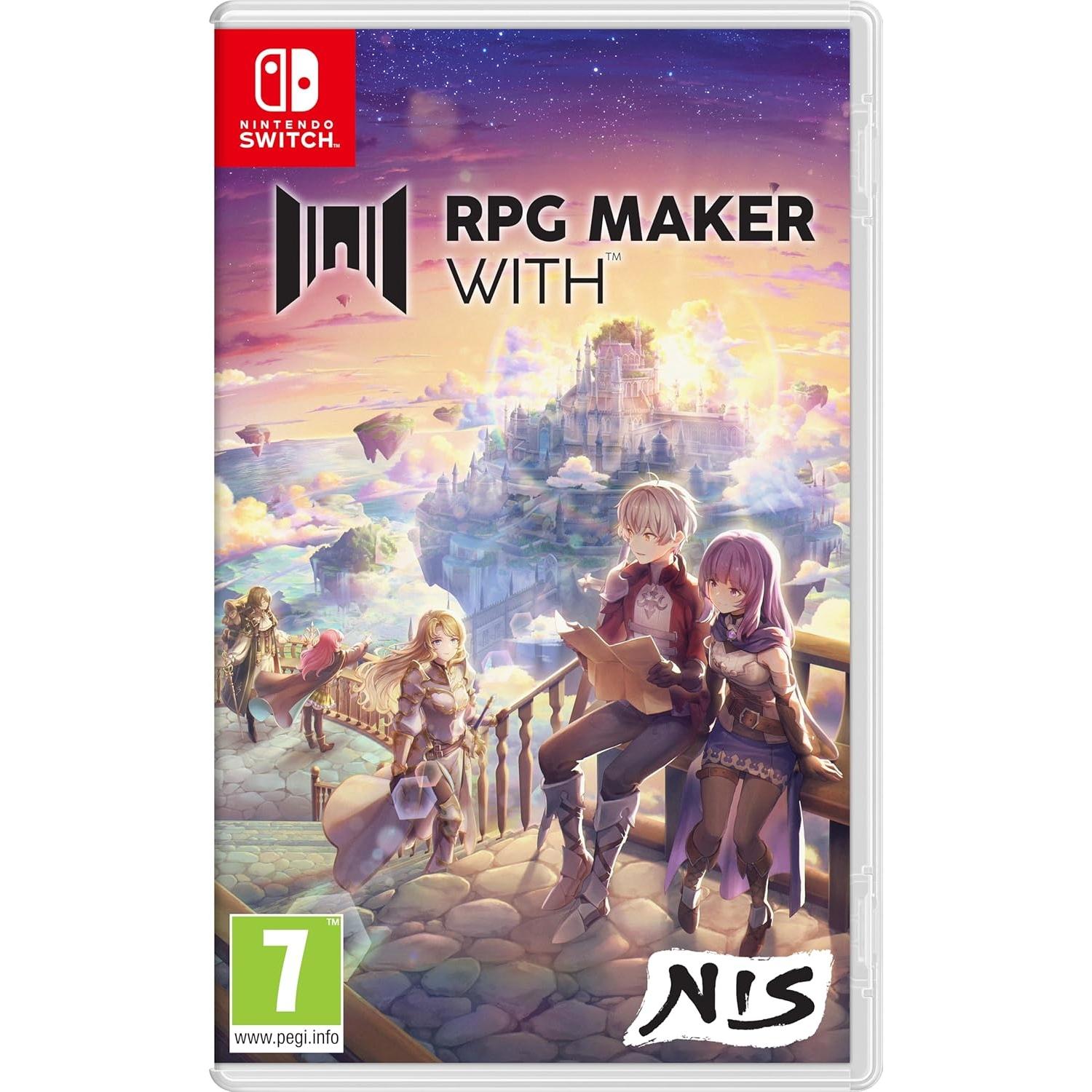 RPG MAKER WITH Juego Fisico para Consola Nintendo Switch