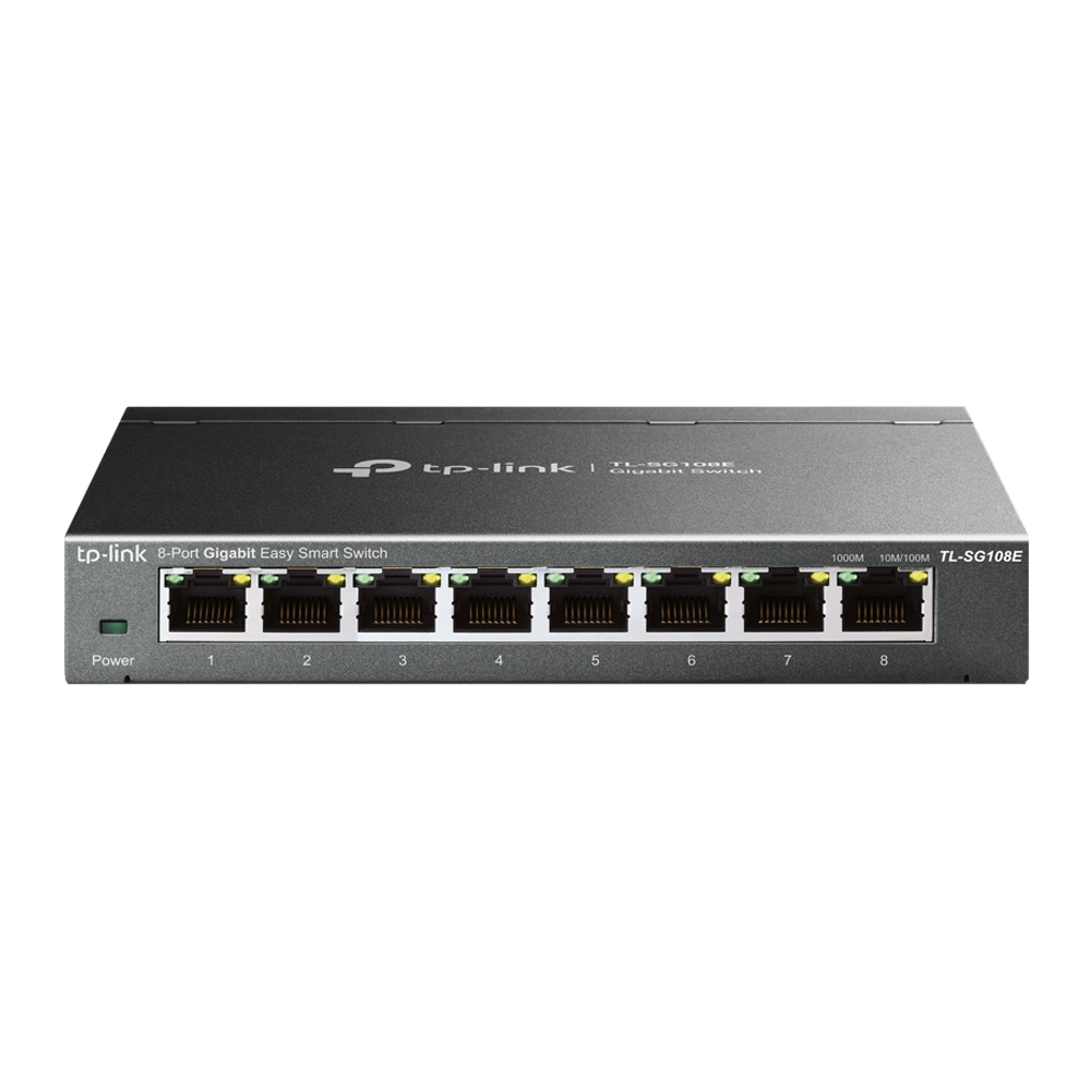 TP-LINK TL-SG108E 8 puertos RJ-45 Negro TL-SG108E