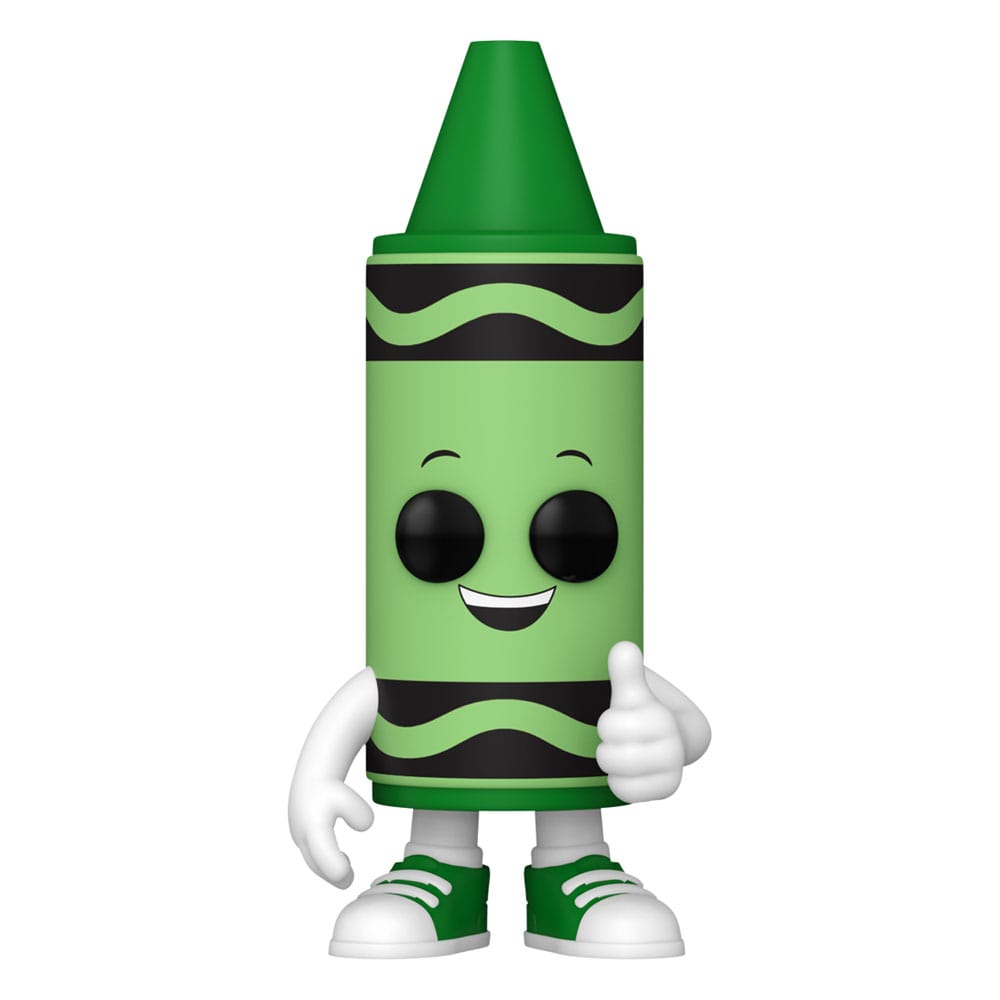 Funko Pop! Vinyl: Crayola - Green Crayon - Figura de Vinilo Coleccionable - Idea de Regalo- Mercancia Oficial - Juguetes para Niños y Adultos - Ad Icons Fans - Muñeco para Coleccionistas y Exposición
