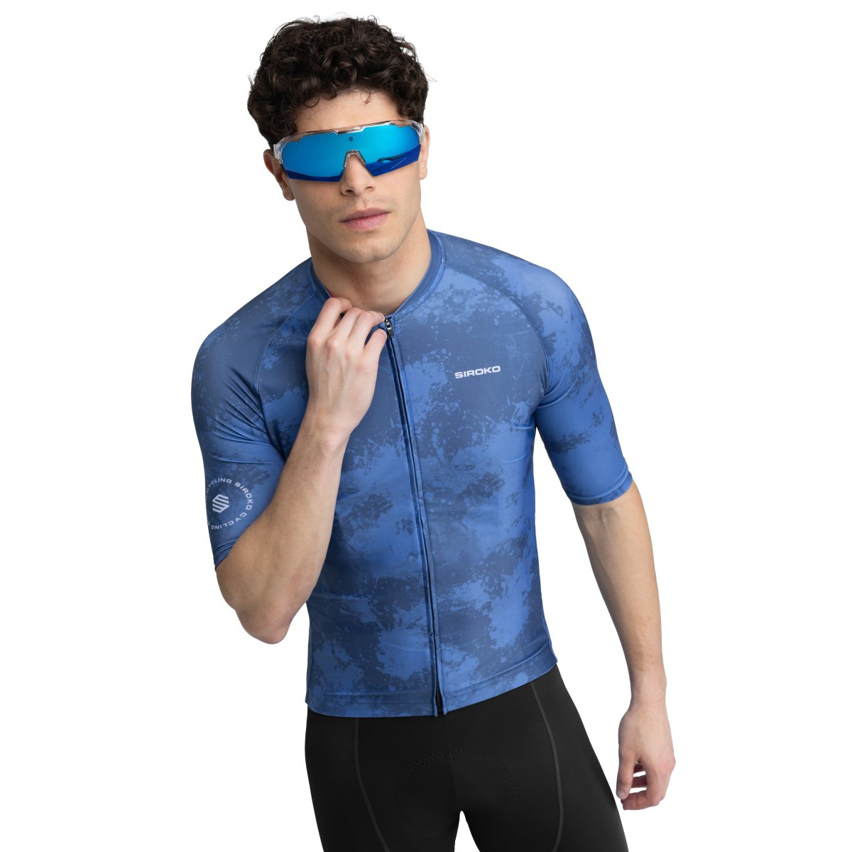 Siroko - Maillot M2 Manga Corta Ciclismo para Hombre_