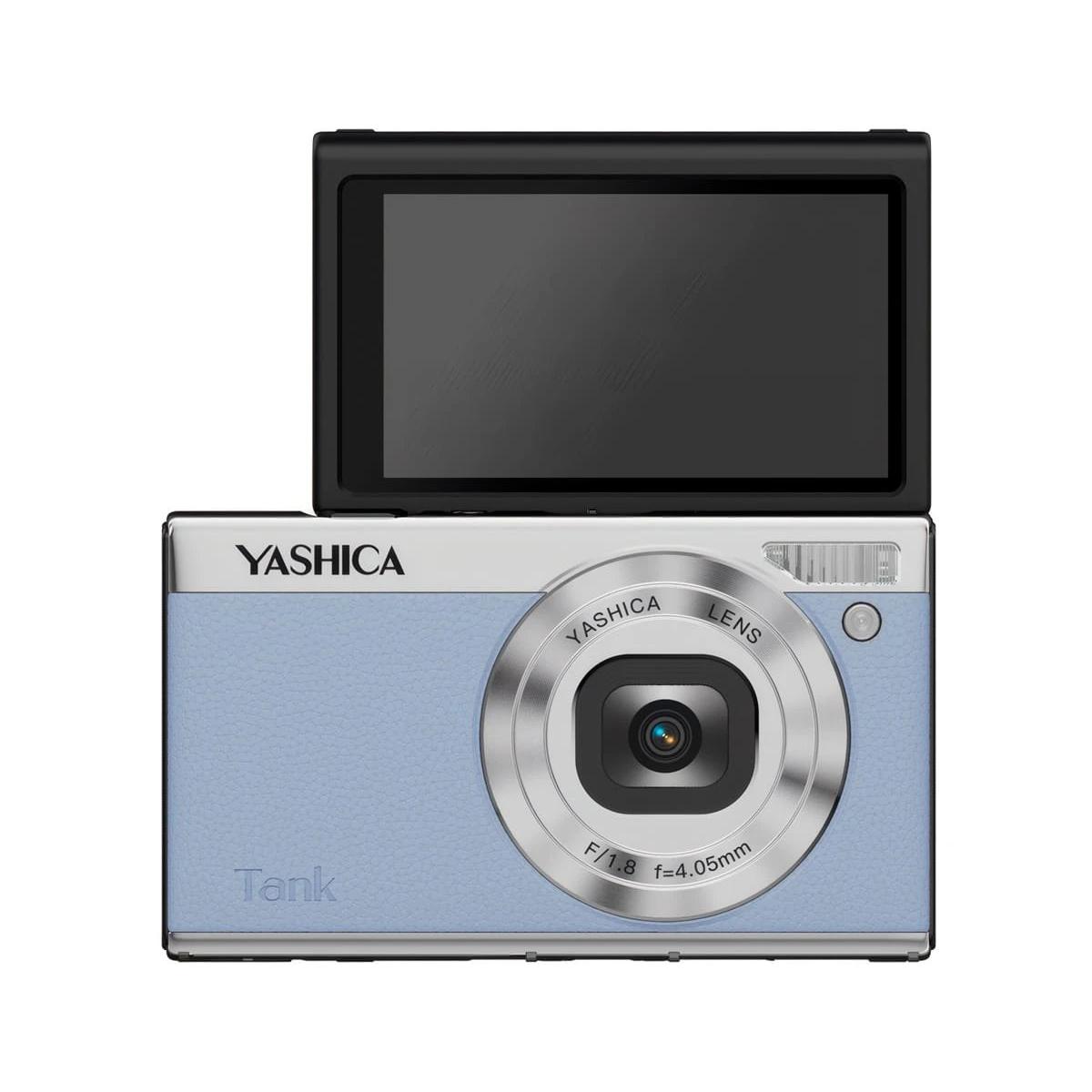 Cámara fotos digital Cámara digital compacta 12 CMOS Visor Pantalla abatible 3,0" LCD (360 x 640 píxeles) Yashica YAS-DGCMTK-BL | Azul cielo