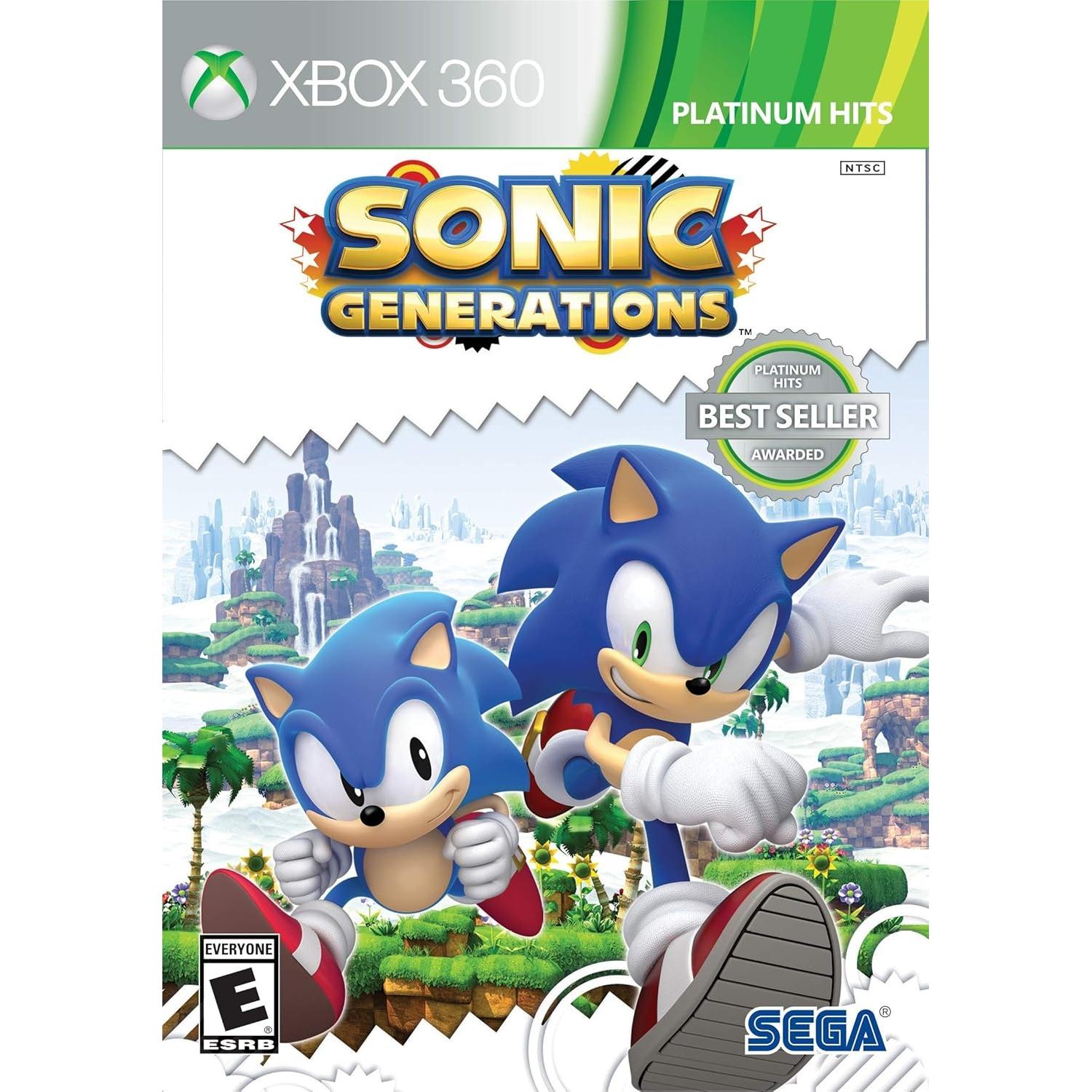 Sonic Generations (Platinum Hits) Juego para Consola Microsoft XBOX 360