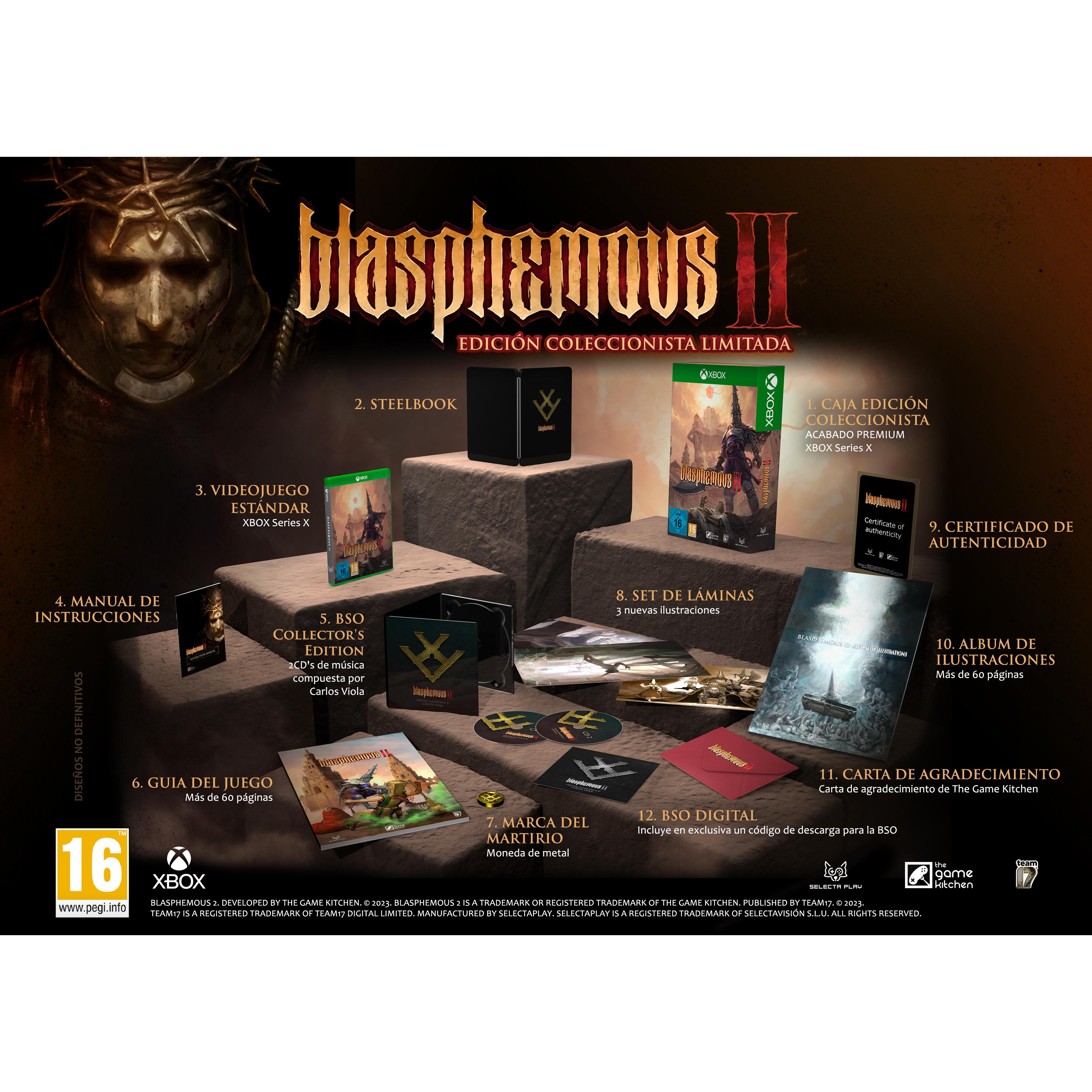 Blasphemous 2 Limited Collectors Edition - Xbox - Nuevo Precintado