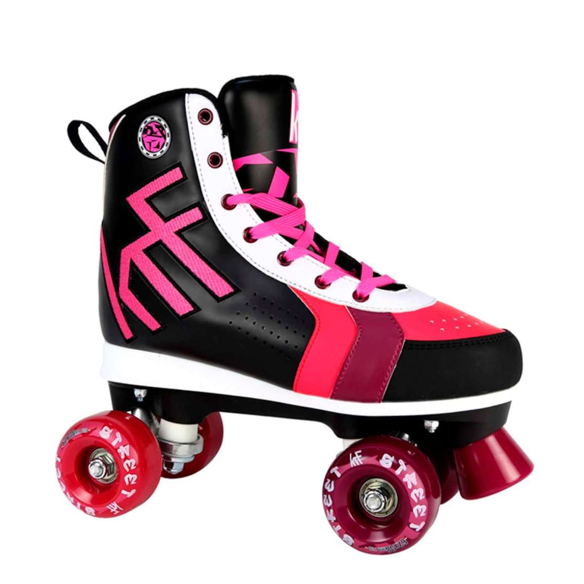KRF PATÍN QUAD ROLLER STREET NEGRO/ROSA