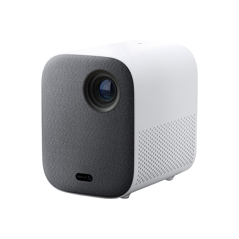 Official | Mi Smart Projector 2, Pantalla impresionante de hasta 120", Corrección trapezoidal automática multiángulo*, Las imágenes más nítidas en 1080p, Android TV™ certificado, Pantalla de hasta 120" con una relación de proyección de 1,2:1
