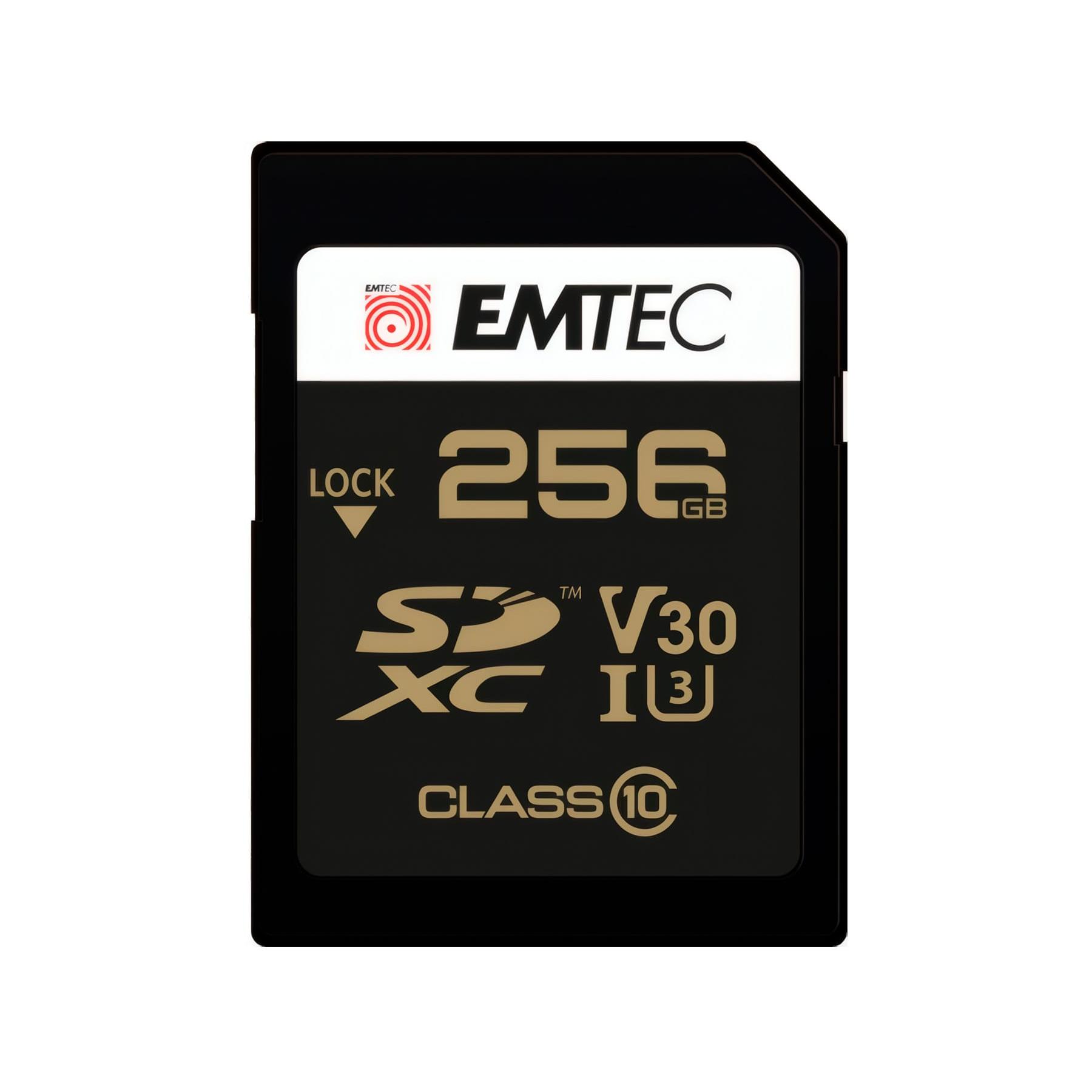 EMTEC ECMSD256GXC10SP 256GB Negro / Tarjeta de memoria SD