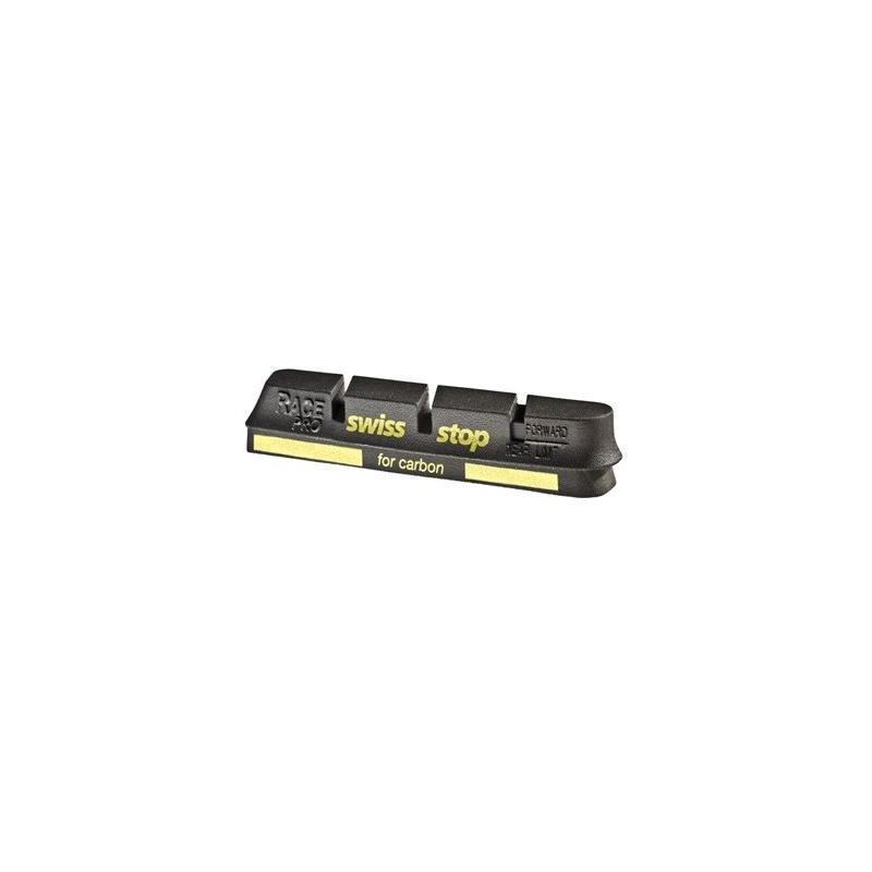 SwissStop - Pastillas de freno orgánicas Kit 4 piezas para bicicleta Campagnolo Race Pro, excelente modulación y alto rendimiento en mojado, ideal para ruedas de carbono y aleación